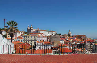 Image showing Lisbon panorama, Portugal 