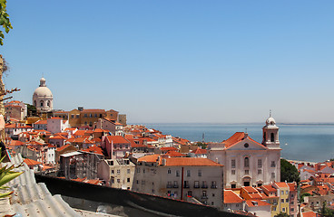 Image showing Beautiful view of Lisbon