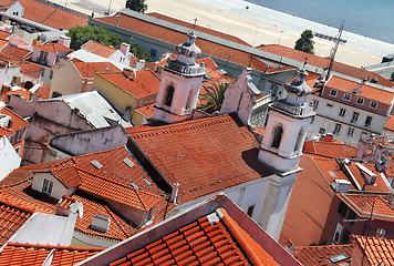 Image showing Lisbon roofs