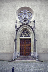 Image showing stairs and church in felkierk