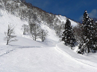 Image showing winter mountain scene