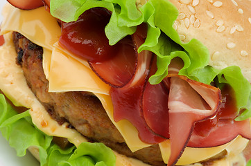 Image showing Tasty Hamburger