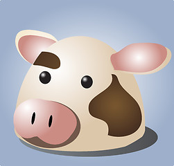 Image showing Cow cartoon