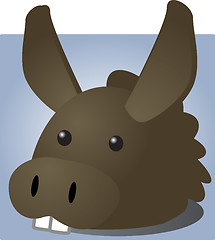 Image showing Donkey cartoon