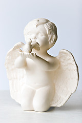 Image showing Angel and Dove