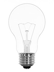 Image showing Light bulb isolated on white