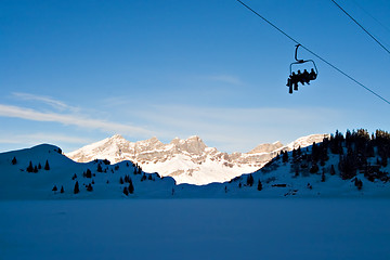 Image showing Ski Lift