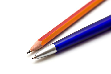 Image showing Pen and Pencil