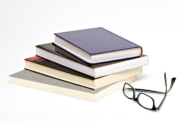 Image showing Books and glasses