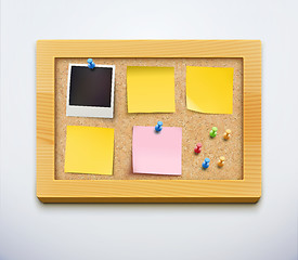 Image showing Cork board