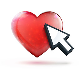 Image showing Online dating concept