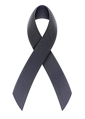Image showing Black ribbon