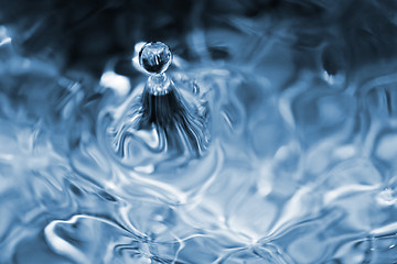 Image showing Blue Drop