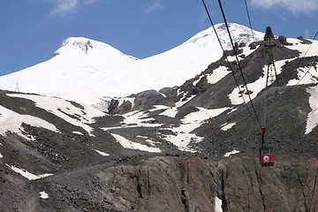 Image showing ridge Caucasus Mountains, Ãîðû Êàâêàçà