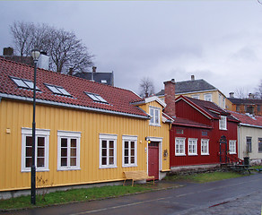 Image showing Old houses