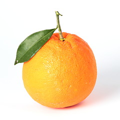 Image showing Orange fruit isolated on white