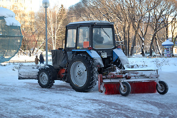 Image showing snow-removing equipment