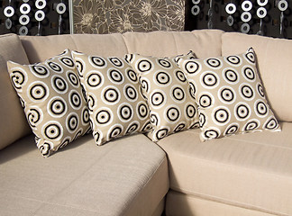 Image showing Four pillows