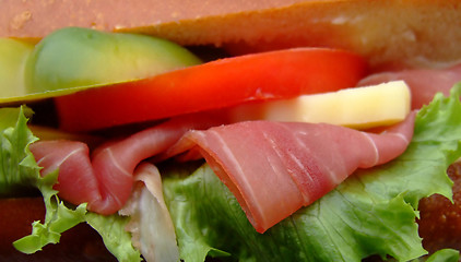 Image showing Sandwich ham