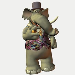 Image showing Eric the Toon Elephant