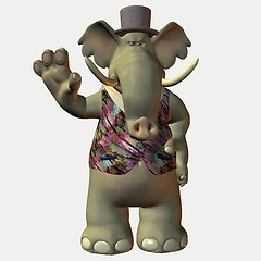 Image showing Eric the Toon Elephant