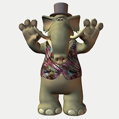 Image showing Eric the Toon Elephant