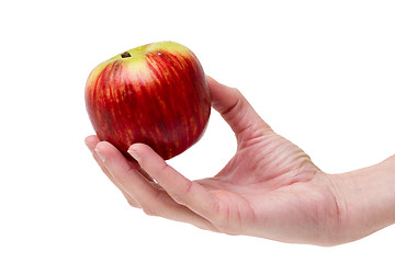 Image showing This apple is for you