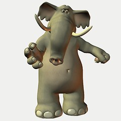 Image showing Eric the Toon Elephant