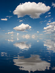 Image showing Big White Clouds