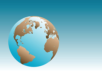 Image showing Earth Globe Illustration