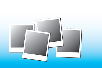 Image showing Blank Polaroids