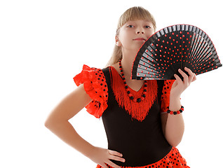 Image showing Flamenco Girl