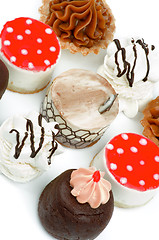 Image showing Arrangement of Cakes