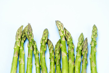 Image showing Green asparagus