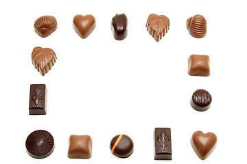 Image showing Chocolates