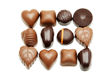 Image showing Chocolates