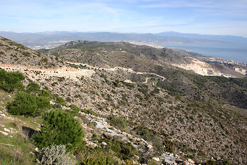 Image showing view of the mountains