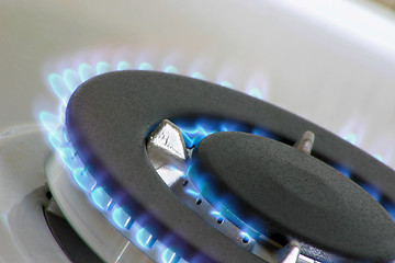 Image showing gas burner