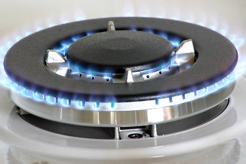 Image showing gas burner