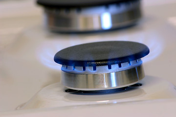Image showing small gas burner