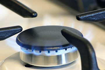 Image showing small gas burner