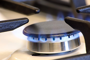 Image showing small gas burner