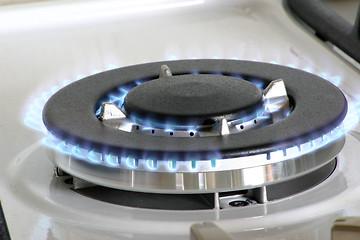 Image showing gas burner