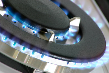 Image showing gas burner