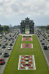 Image showing Moscow. Triumphal archway.