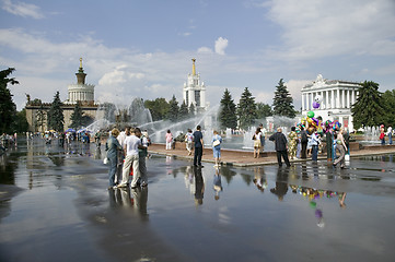 Image showing superficies All-Russian exhibition centre
