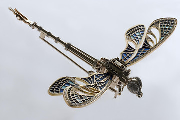 Image showing garnishing. dragonfly,