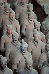 Image showing Terra cotta warriors (Xian)