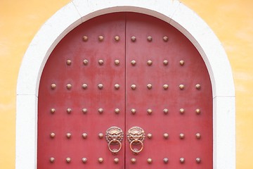 Image showing Chinese door