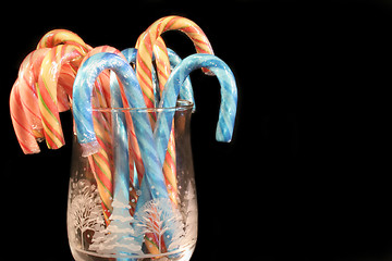 Image showing Candy Canes